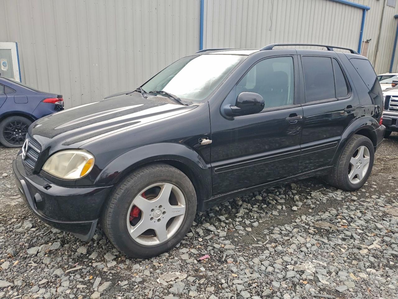 2001 Mercedes-benz Ml 55 Black vin: 4JGAB74E41A246585