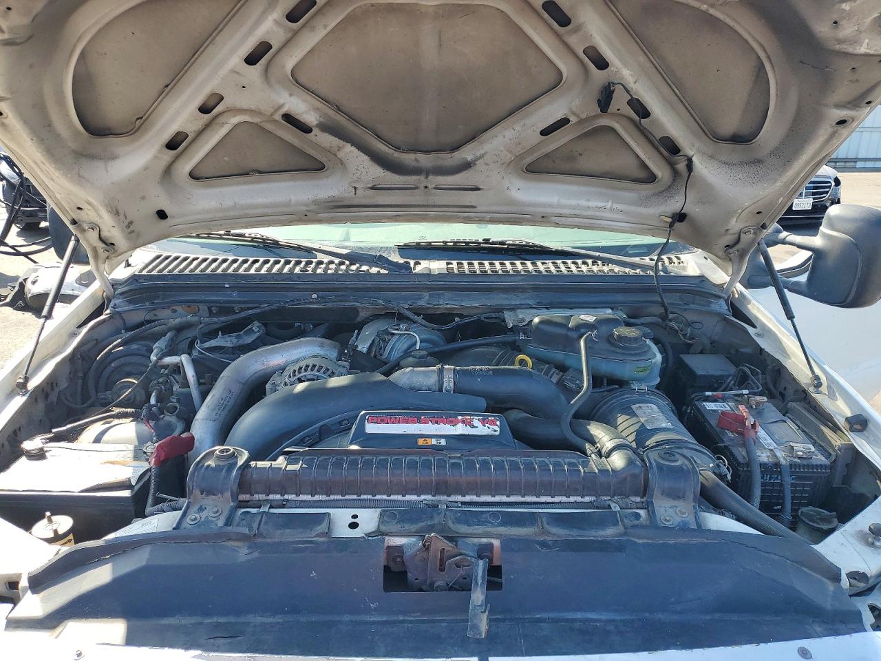 2007 Ford F350 Srw Super Duty Белый vin: 1FDWX34P17EB43031