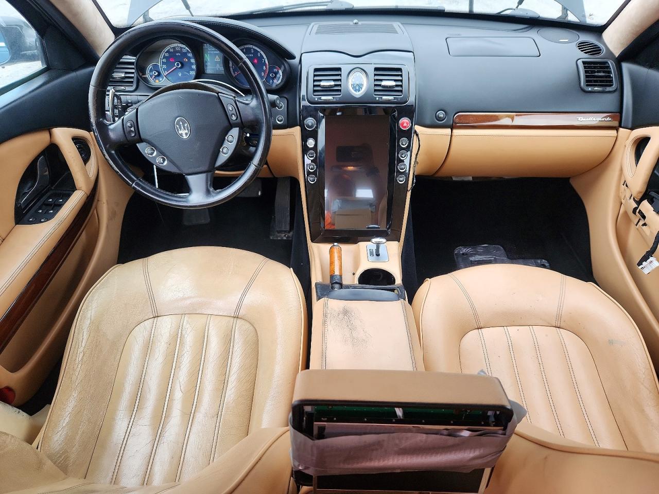 2005 Maserati Quattroporte M139 Black vin: ZAMCE39A350018104