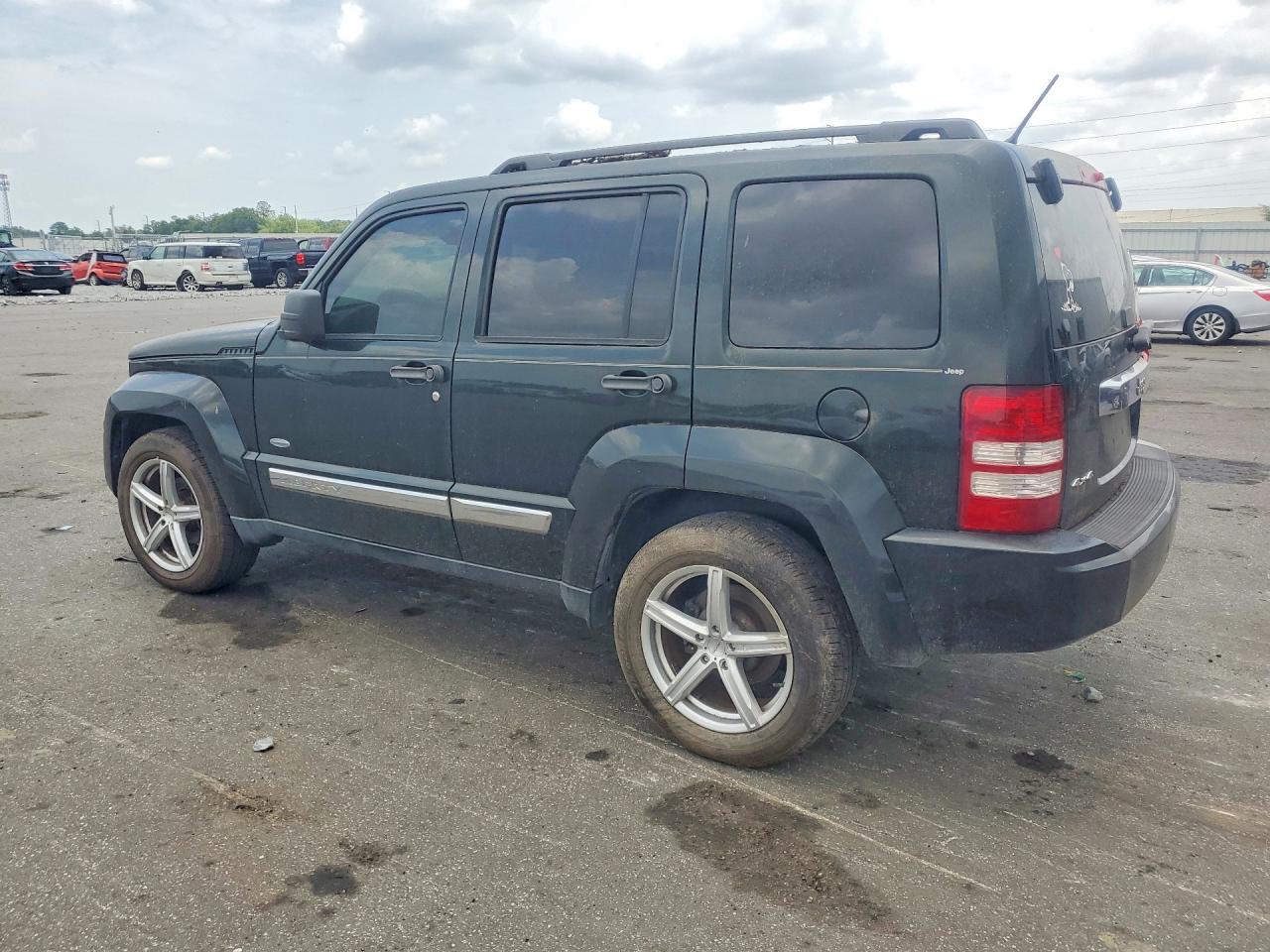 2012 Jeep Liberty Sport Черный vin: 1C4PJMAK2CW200334