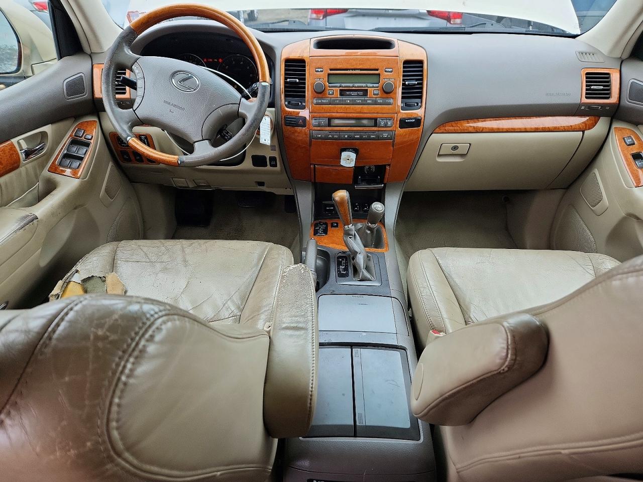 2003 Lexus Gx 470 Gray vin: JTJBT20X630012146