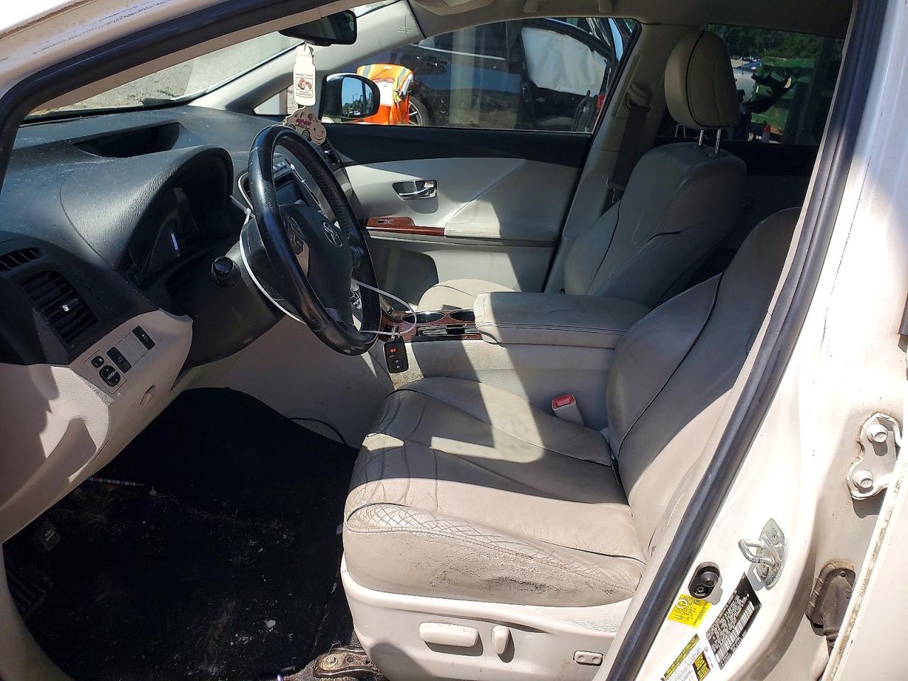 2011 Toyota Venza Awd V6 White vin: 4T3BK3BB3BU052742
