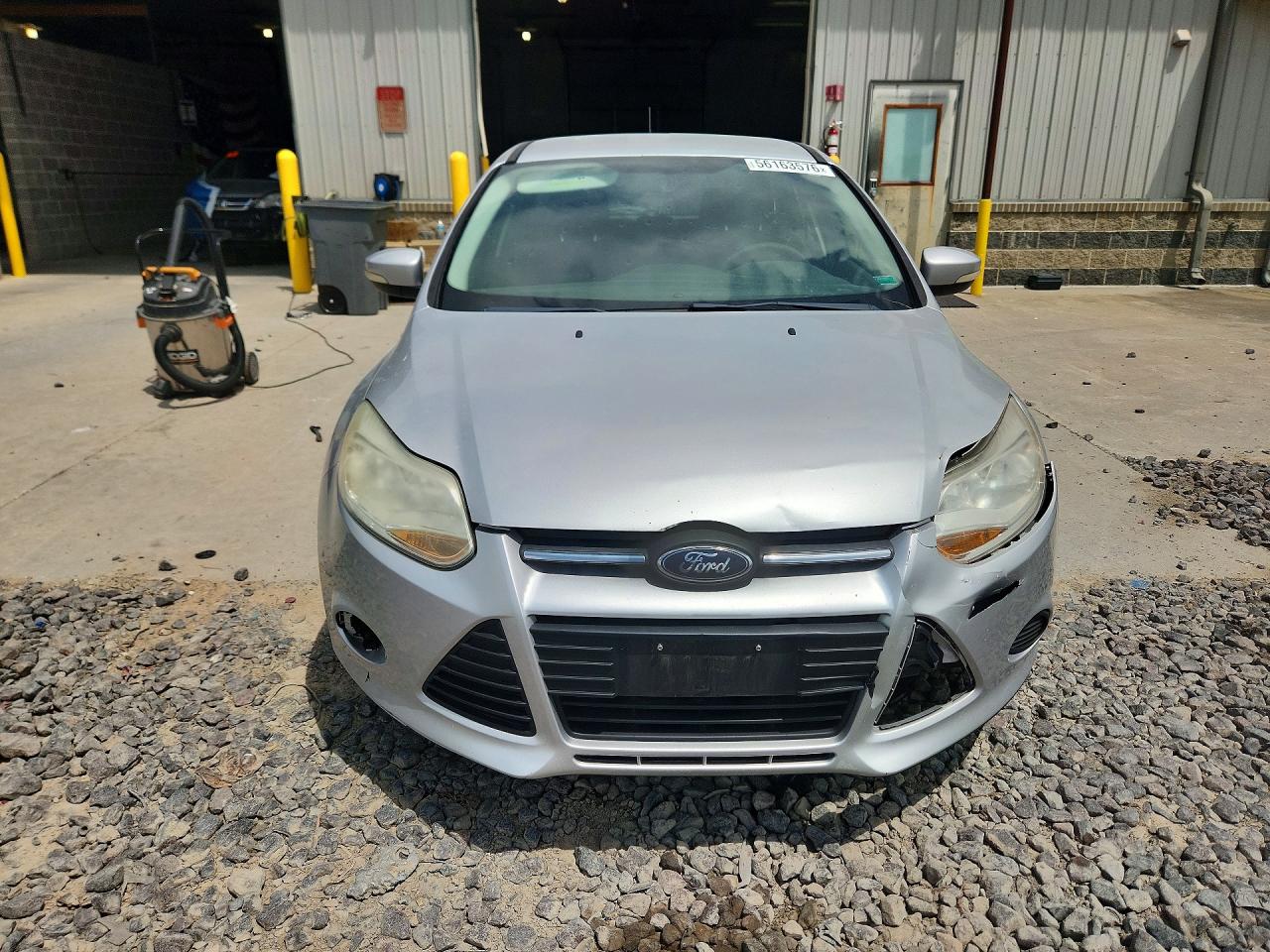 2013 Ford Focus Se Silver vin: 1FADP3K27DL264002