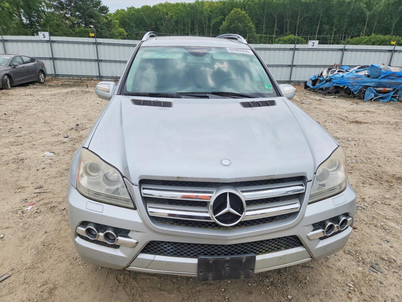 2010 Mercedes-benz Gl 350 Bluetec Silver vin: 4JGBF2FEXAA574523