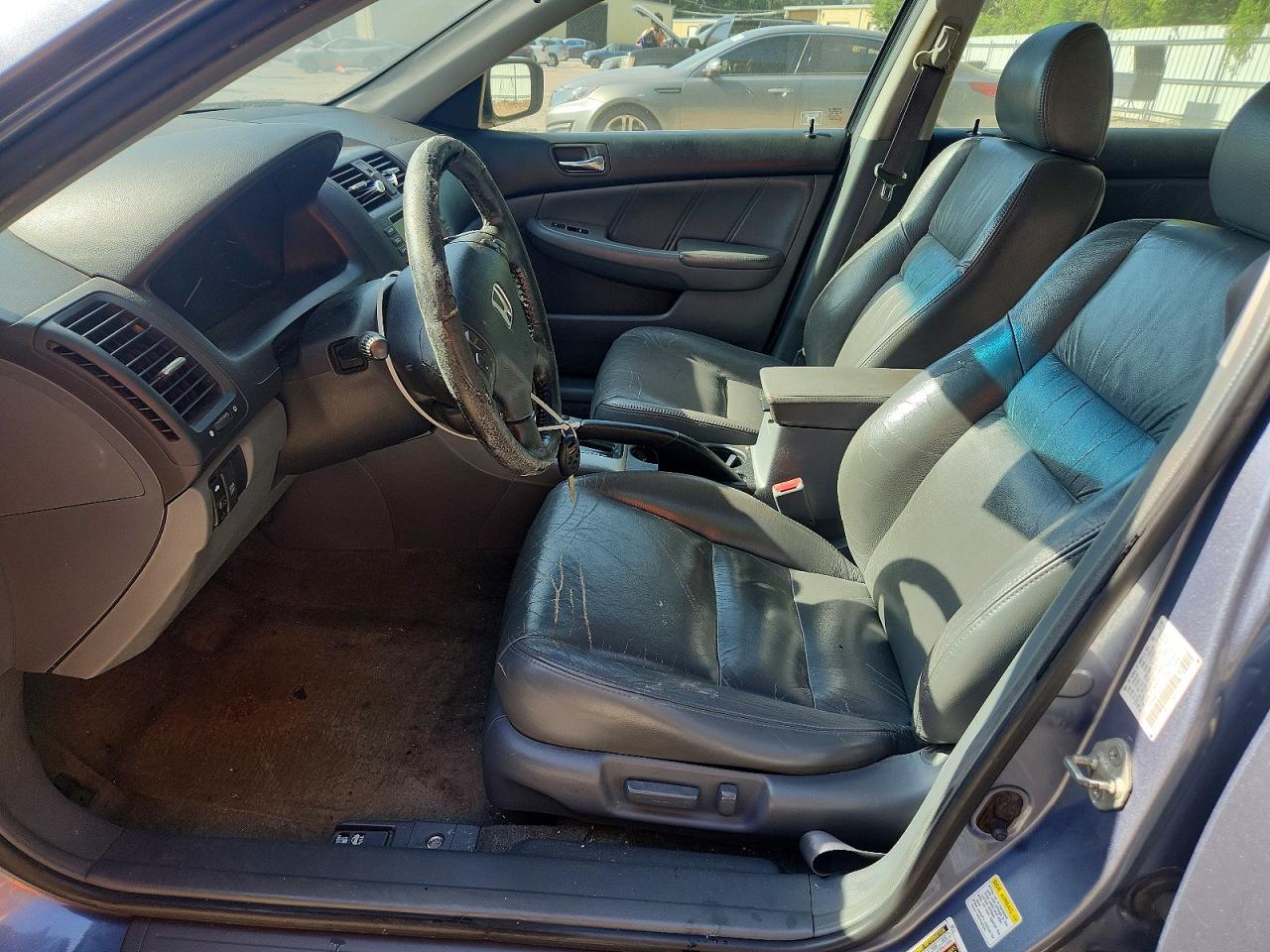 2007 Honda Accord Ex Blue vin: 1HGCM66807A025715