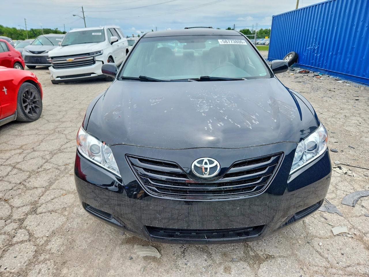 2009 Toyota Camry Le Черный vin: 4T1BE46K49U802840