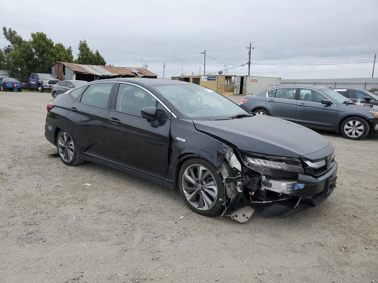 2021 Honda Clarity Touring   Black vin: JHMZC5F36MC001881