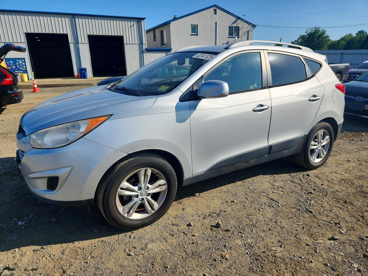 2011 Hyundai Tucson Gls Silver vin: KM8JU3AC8BU285170