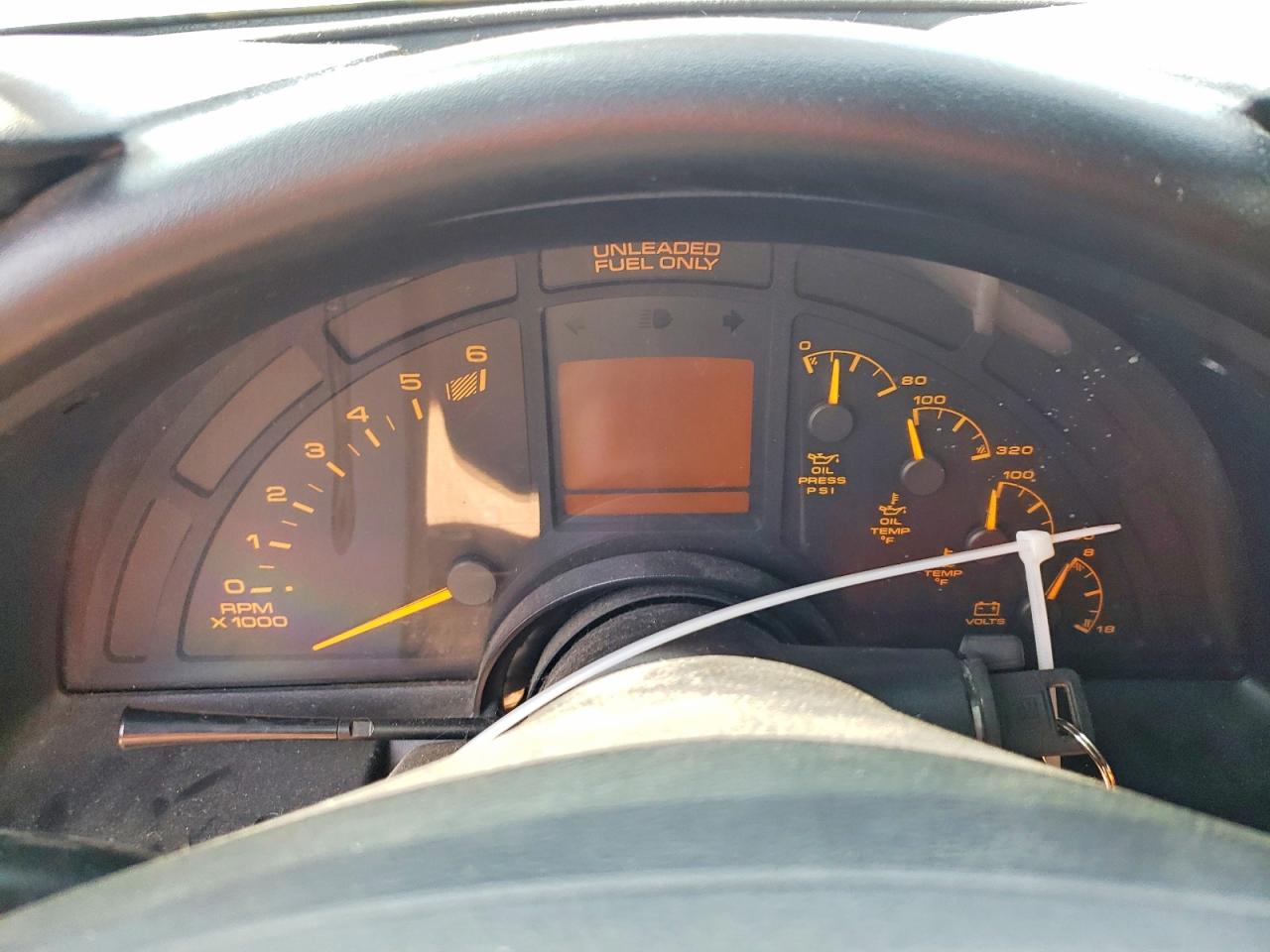 1992 Chevrolet Corvette Green vin: 1G1YY23P9N5115411