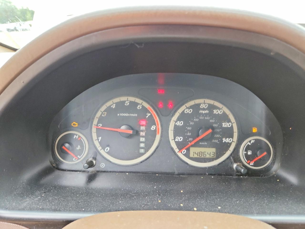 2002 Honda Cr-v Lx Tan vin: JHLRD78492C016908