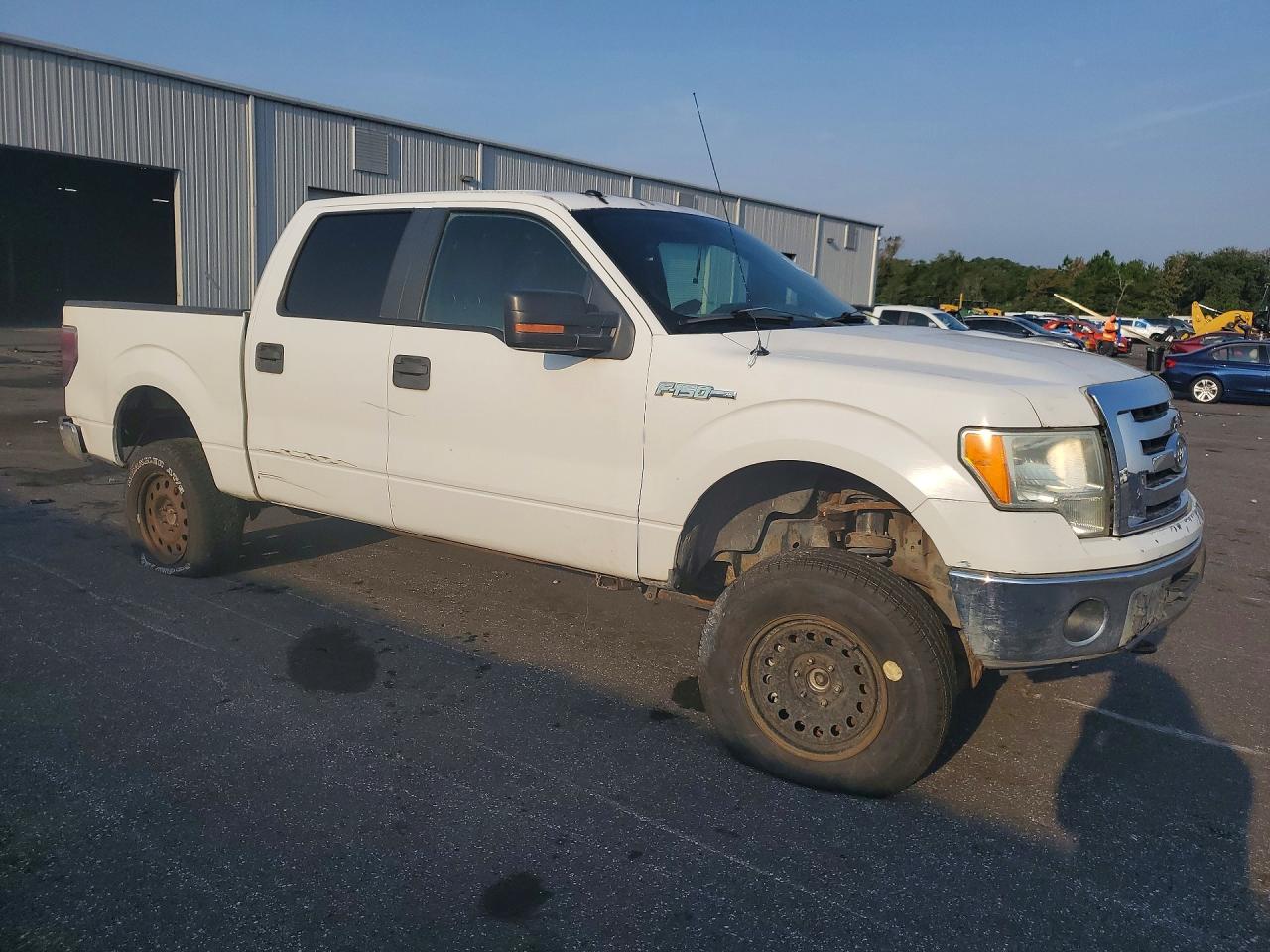2011 Ford F150 Supercrew White vin: 1FTFW1EF7BFC39556