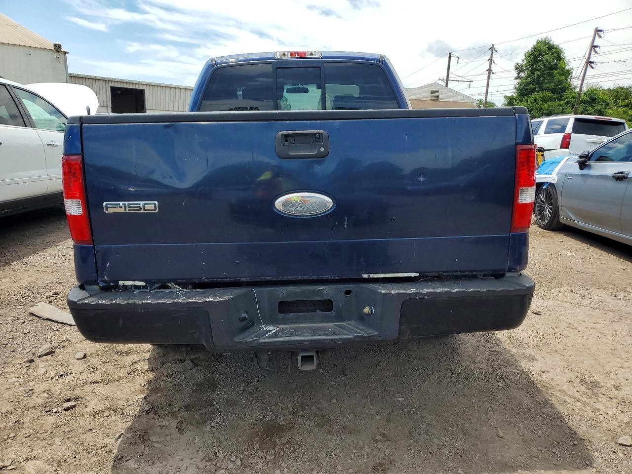2007 Ford F150 Supercrew Blue vin: 1FTRW14W07FA24560