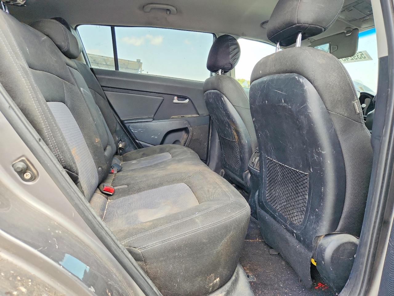 2015 Kia Sportage Lx Gray vin: KNDPB3AC3F7723277