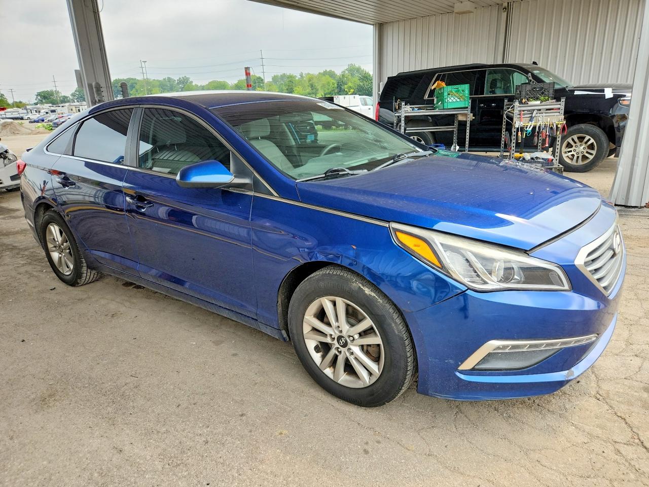 2015 Hyundai Sonata Se Blue vin: 5NPE24AF0FH031223