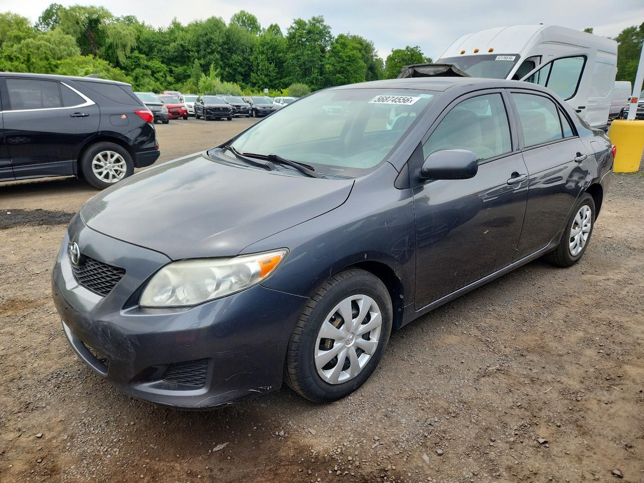 2010 Toyota Corolla Le Gray vin: 2T1BU4EE0AC517492