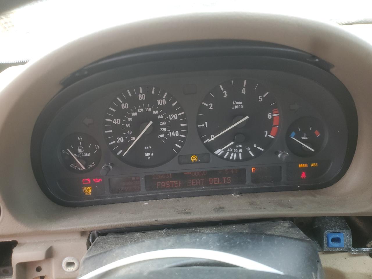 2001 Bmw 740 Il Black vin: WBAGH834X1DP33913