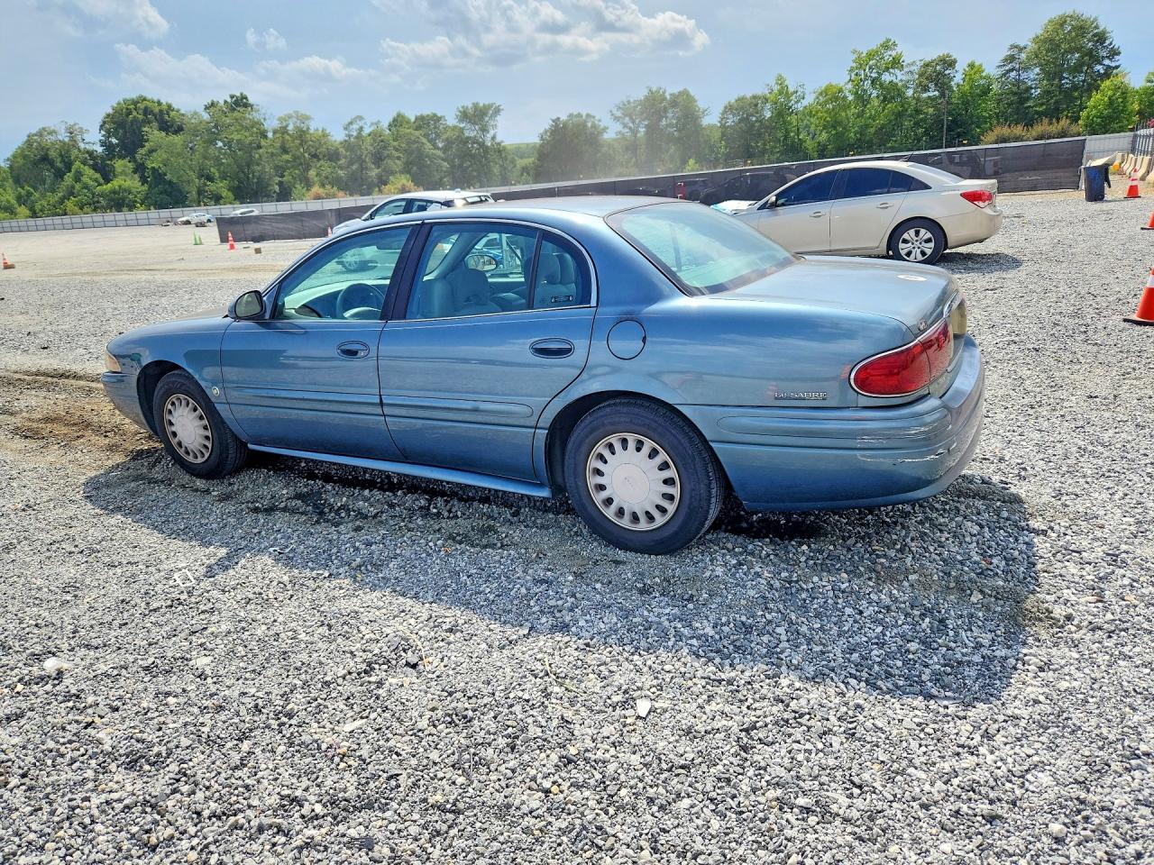 2002 Buick Lesabre Custom Blue vin: 1G4HP54K82U252898