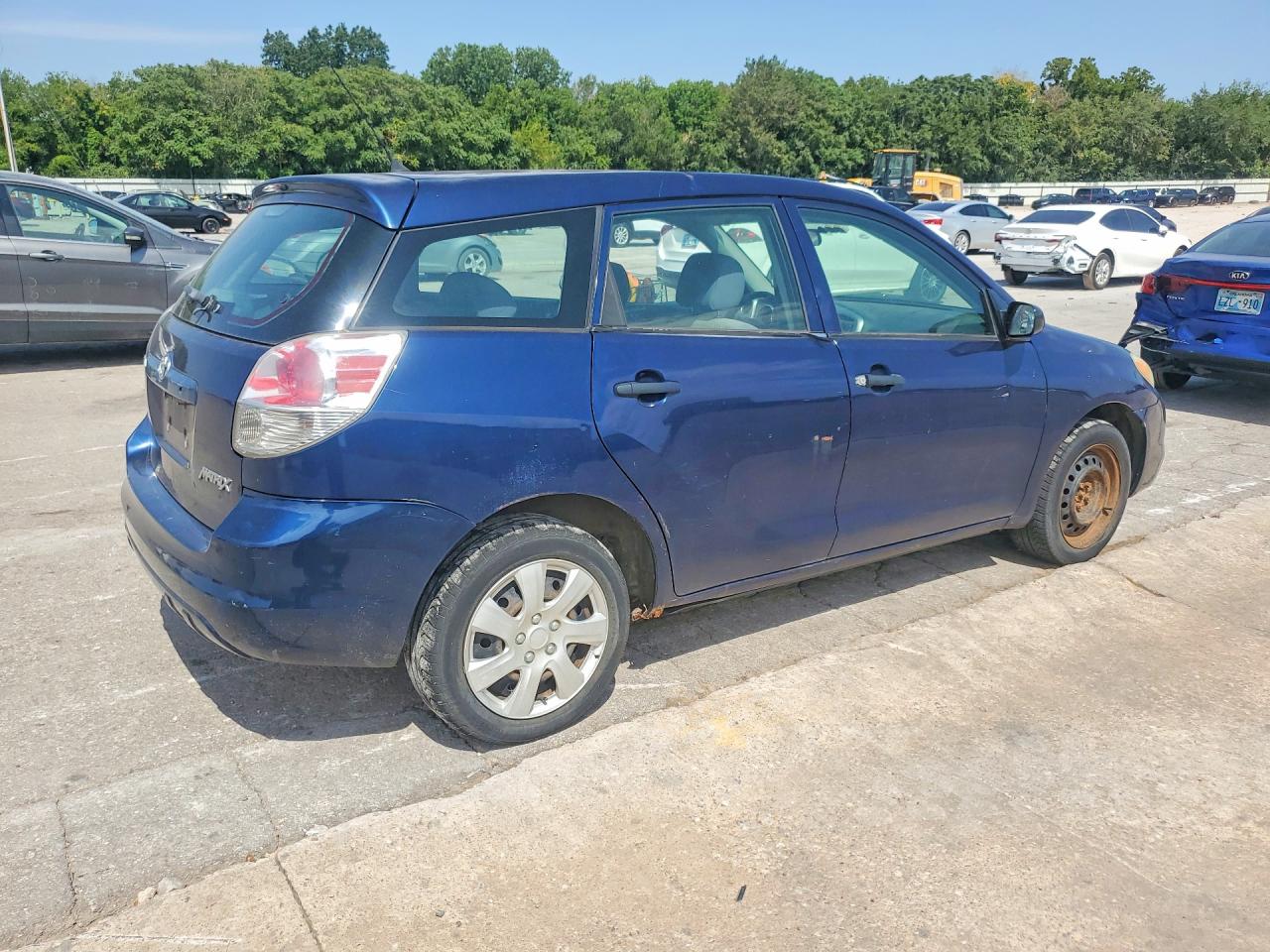 2005 Toyota Matrix Base Blue vin: 2T1KR32EX5C333294