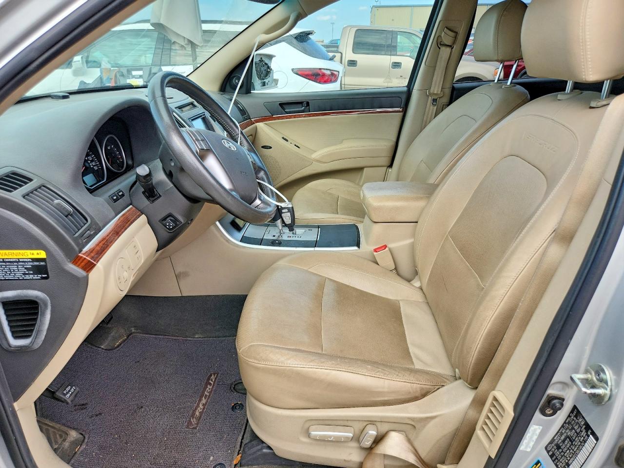 2011 Hyundai Veracruz Limited Silver vin: KM8NUDCC5BU146747
