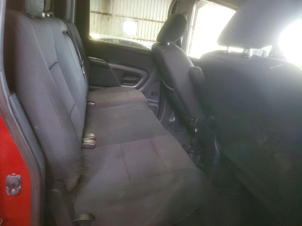 2015 Nissan Titan Sv Red vin: 1N6AA0EDXFN514573