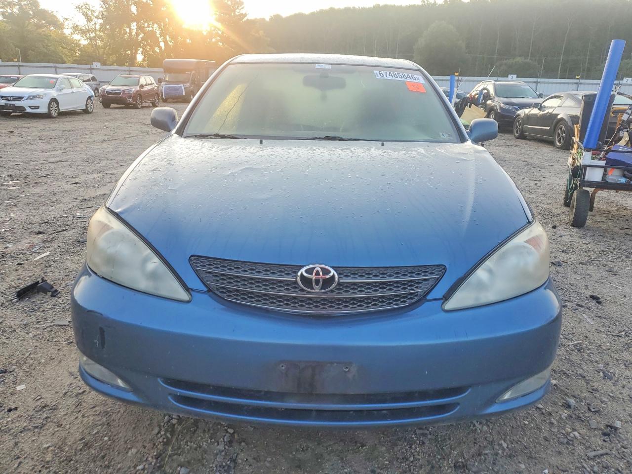 2003 Toyota Camry Blue vin: 4T1BF30K83U542658