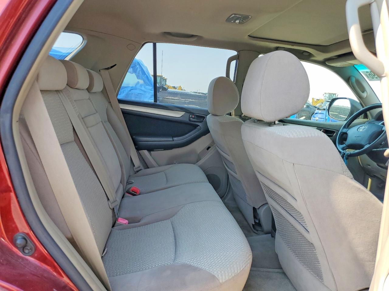 2005 Toyota 4runner Sr5 Red vin: JTEBU14R858041394