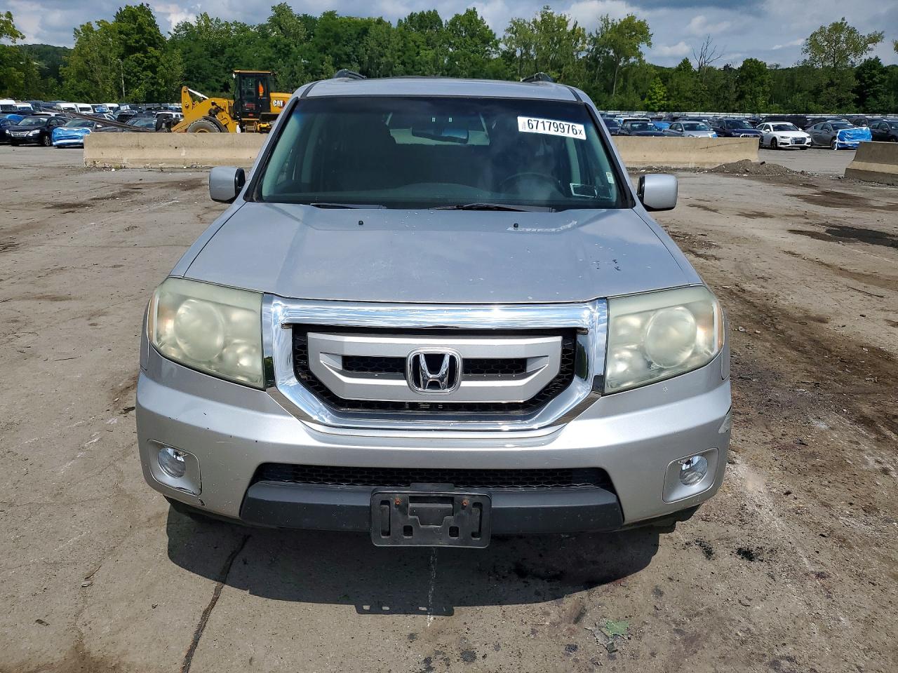 2010 Honda Pilot Exl Silver vin: 5FNYF4H56AB016912