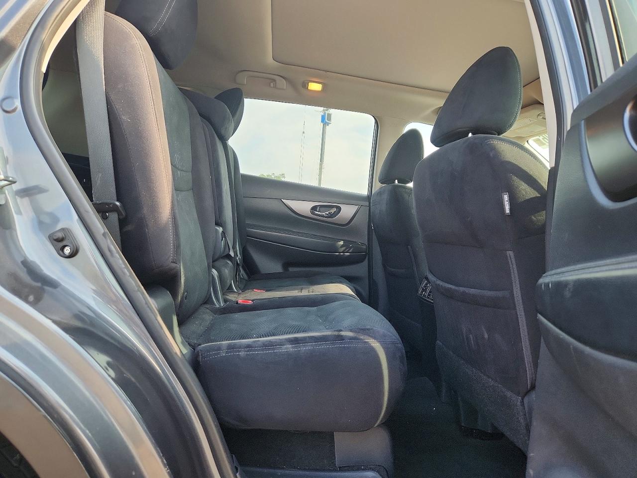 2014 Nissan Rogue Sv Gray vin: 5N1AT2MV7EC869497