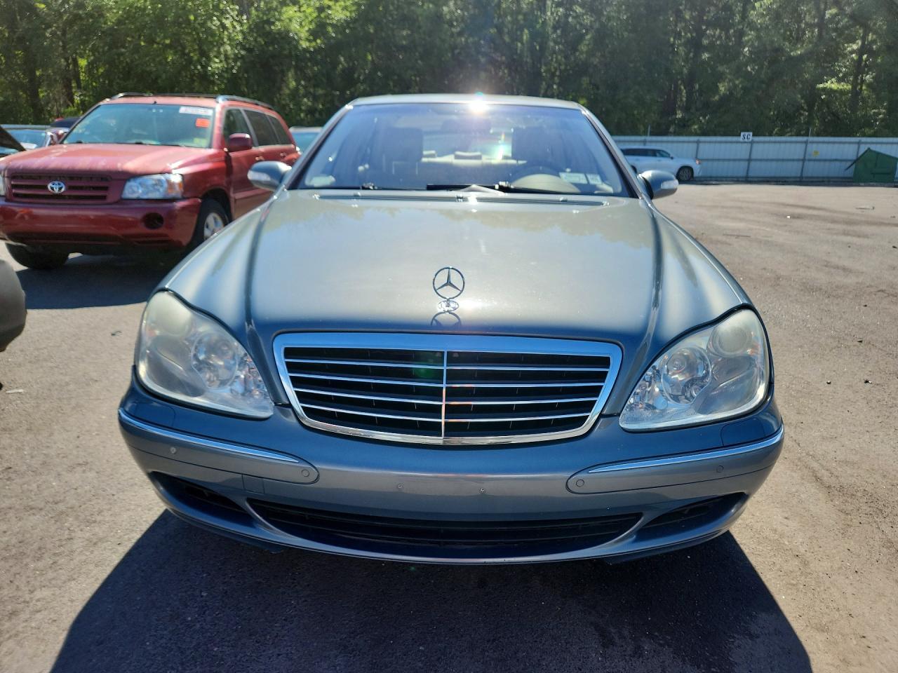 2004 Mercedes-benz S 500 4matic Blue vin: WDBNG84J74A417228