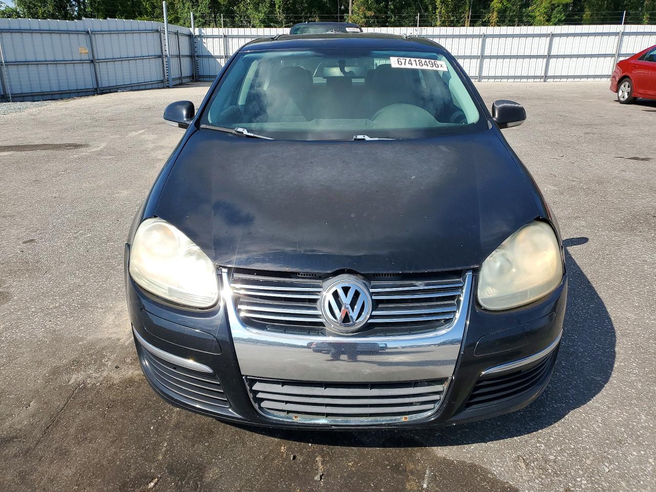 2007 Volkswagen Jetta Wolfsburg Black vin: 3VWEF71K97M065866