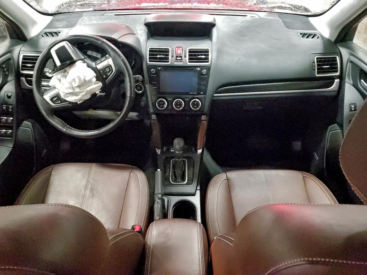 2017 Subaru Forester 2.5i Touring Brown vin: JF2SJAWC6HH512082