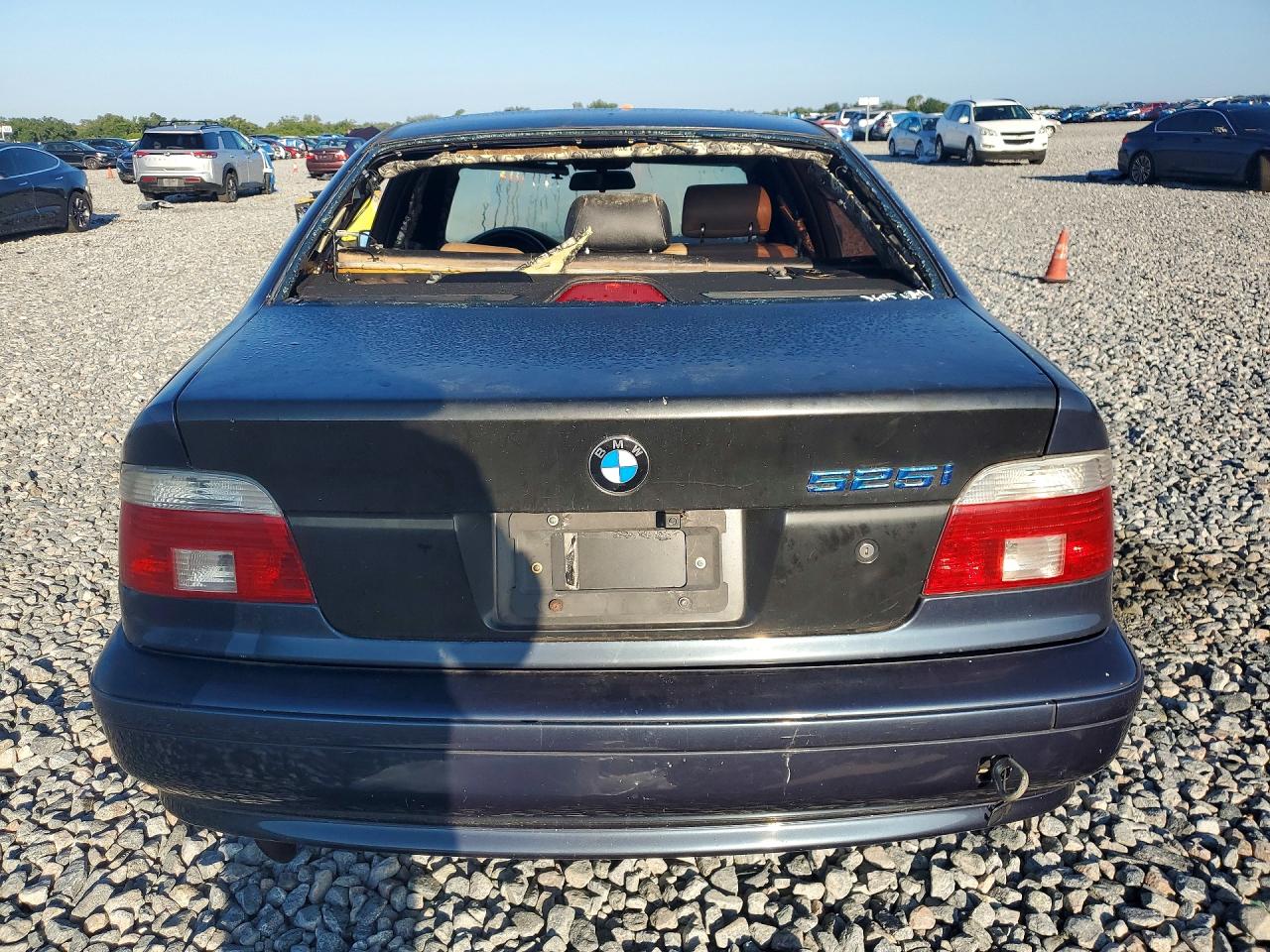 2002 Bmw 525 I Automatic Blue vin: WBADT43442GZ98692