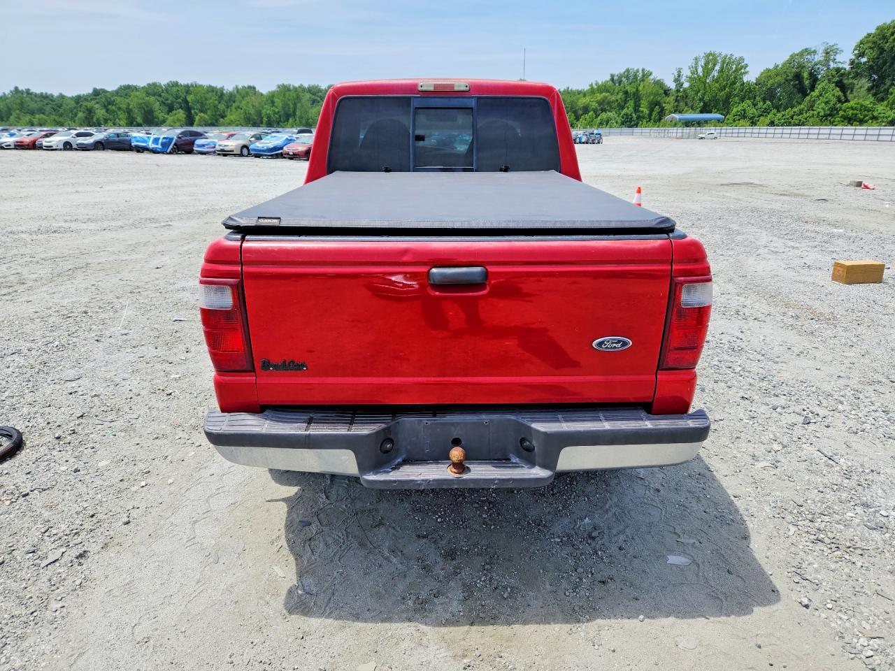 2002 Ford Ranger Super Cab Red vin: 1FTYR14U62PB00271
