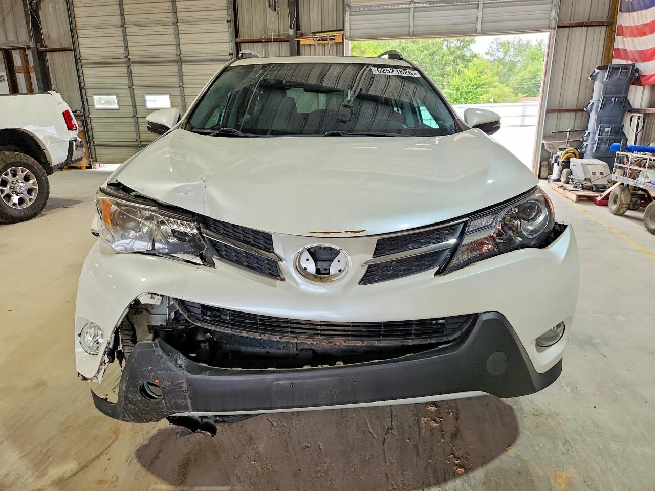 2013 Toyota Rav4 Limited White vin: 2T3DFREV8DW085096