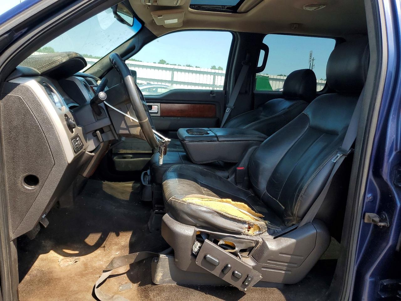 2010 Ford F150 Supercrew Blue vin: 1FTFW1EVXAFA66783