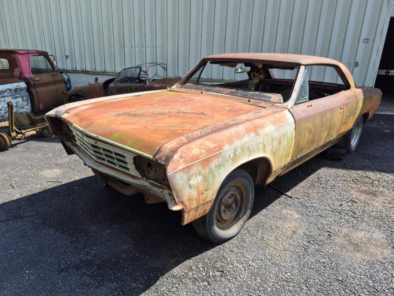 1967 Chevrolet Chevelle Brown vin: 135177B151992