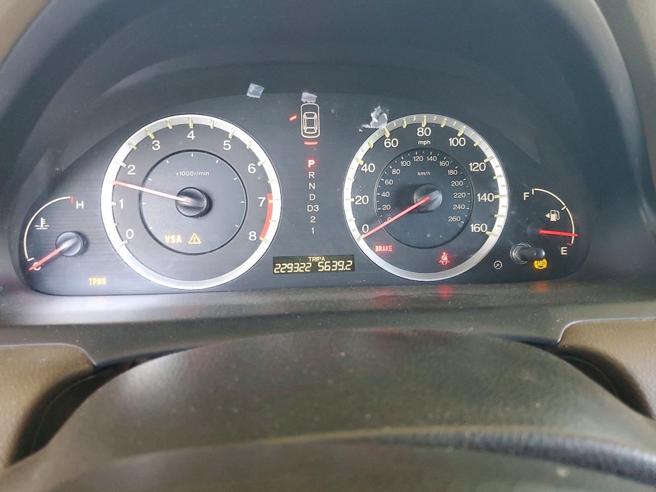 2008 Honda Accord Lxp Gold vin: JHMCP26498C014213