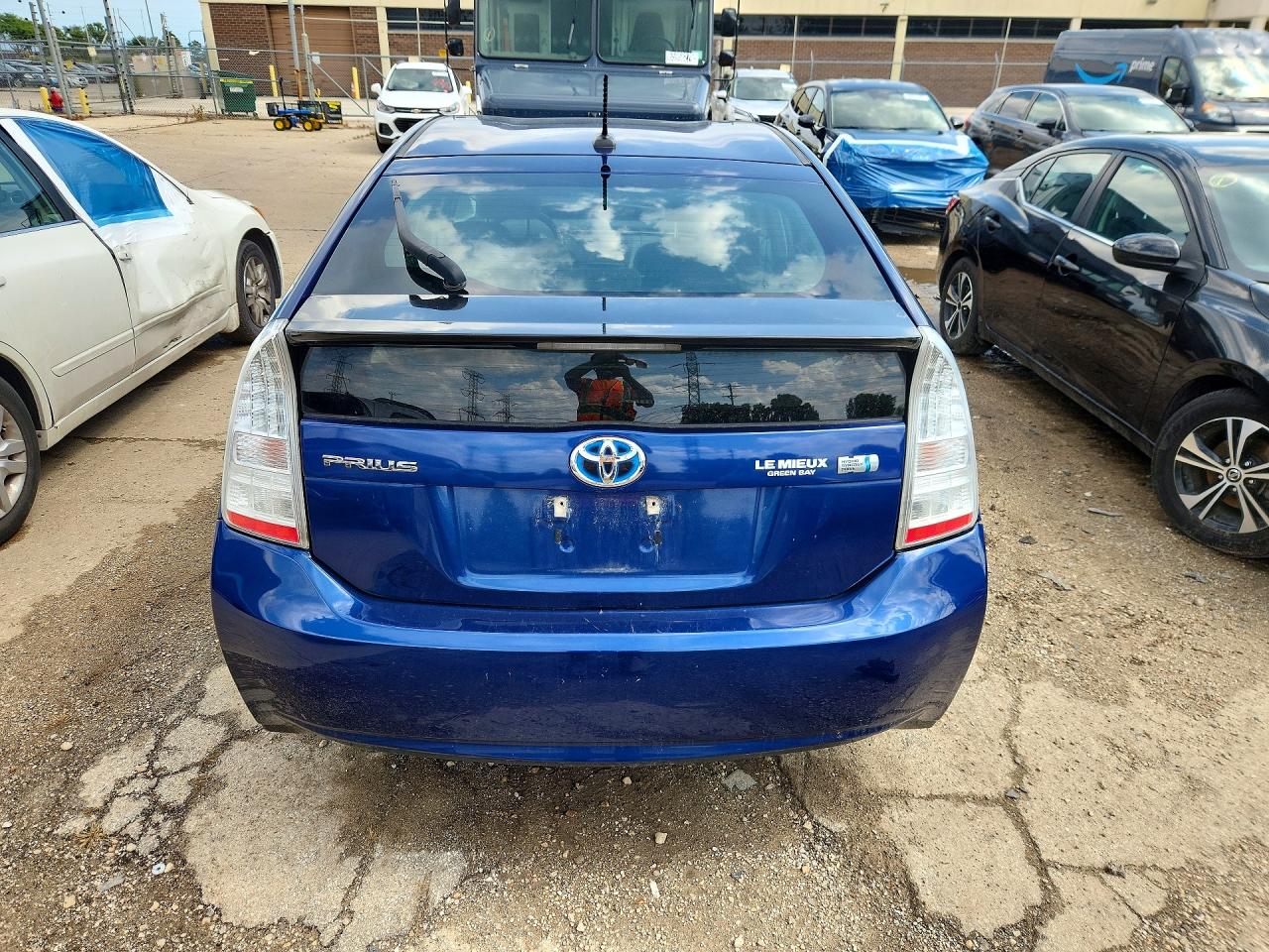 2010 Toyota Prius Ii Blue vin: JTDKN3DU3A5202828