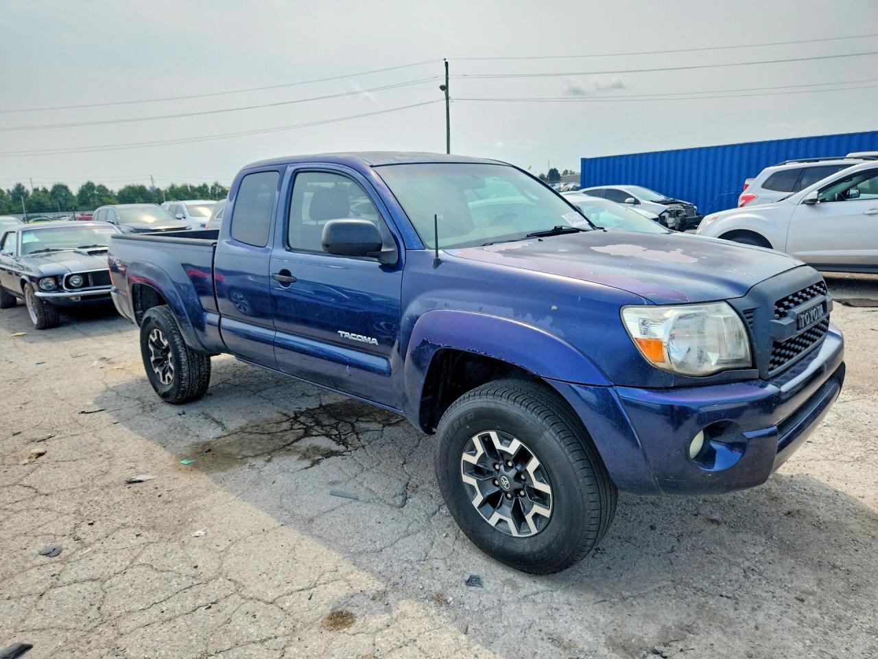 2005 Toyota Tacoma Prerunner Access Cab Blue vin: 5TETU62N95Z036242