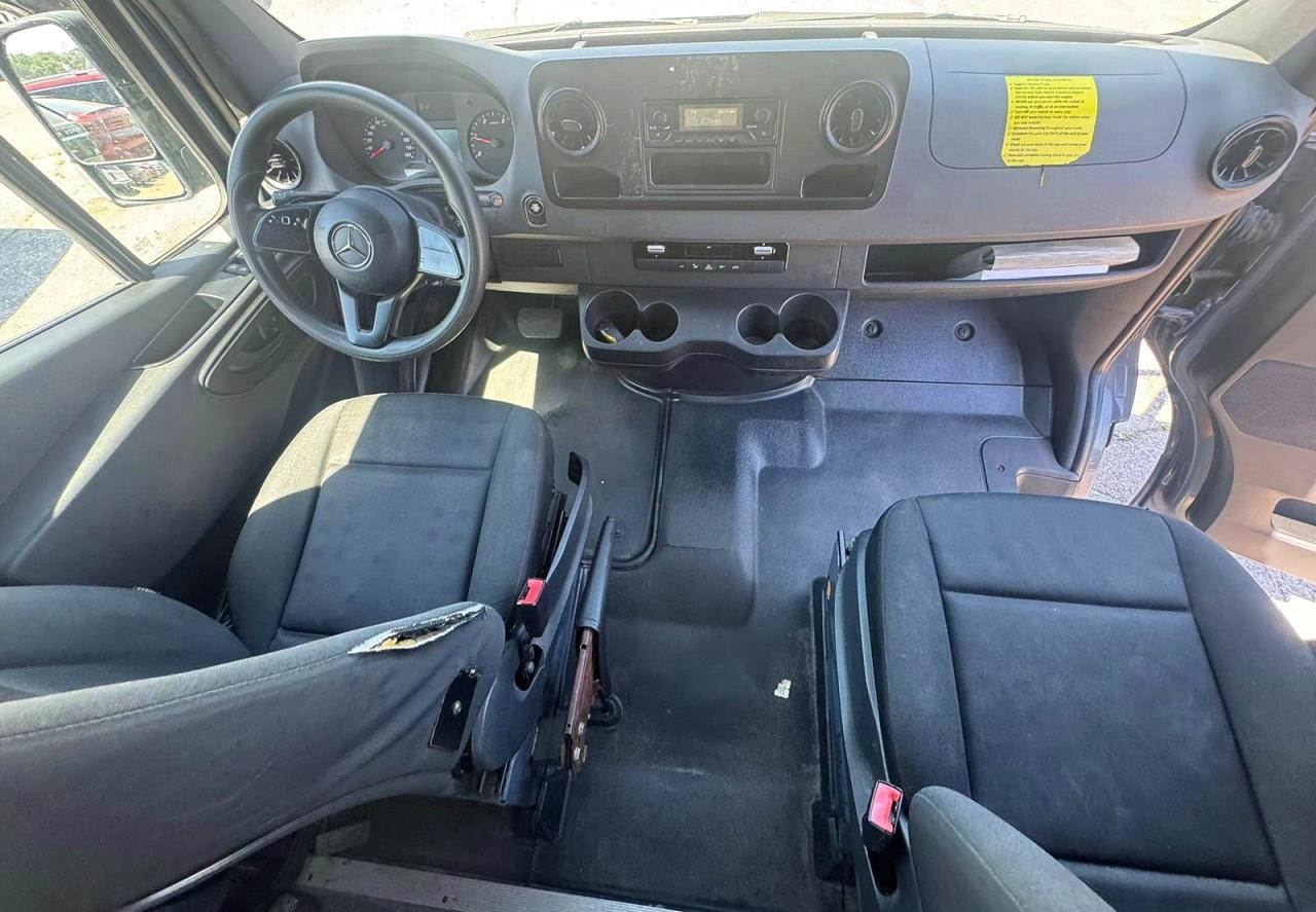 2019 Mercedes-benz Sprinter 2500 Синий vin: WD4PF1CD7KP151371