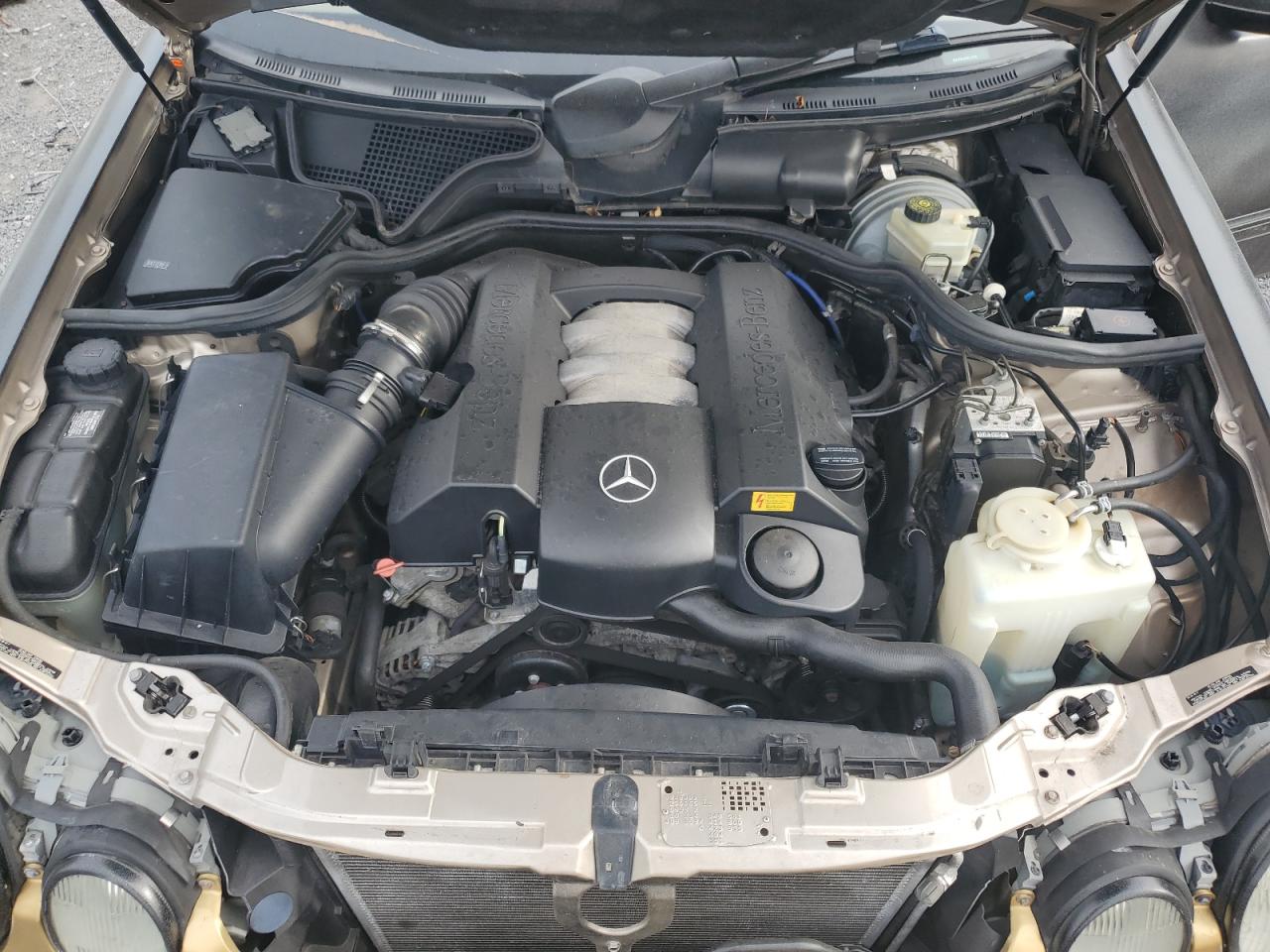 2000 Mercedes-benz E 320 Черный vin: WDBJF65JXYB111970