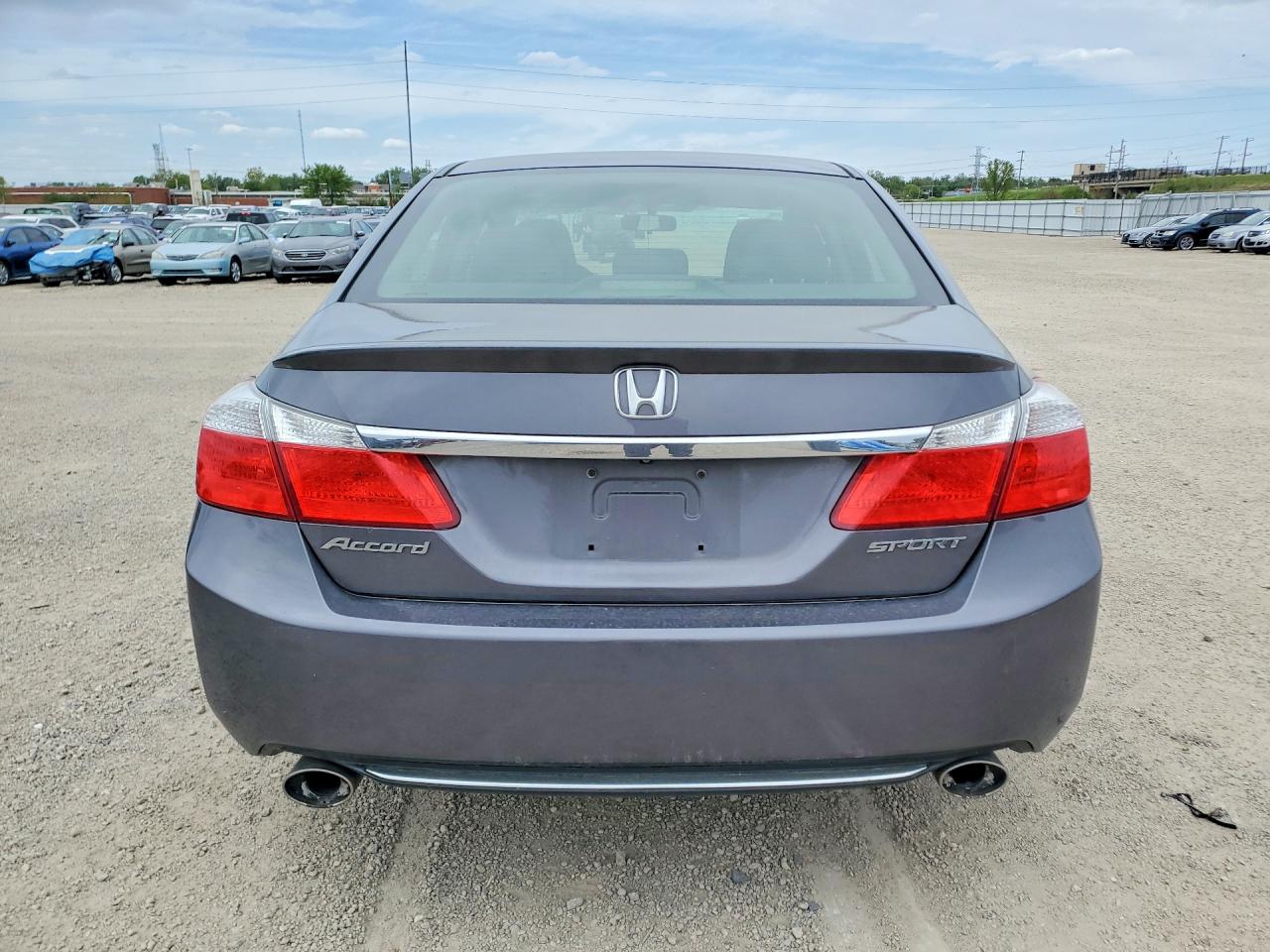 2014 Honda Accord Sport Серый vin: 1HGCR2E51EA230359