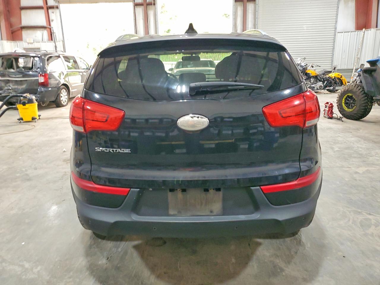 2014 Kia Sportage Lx Черный vin: KNDPBCAC2E7548373