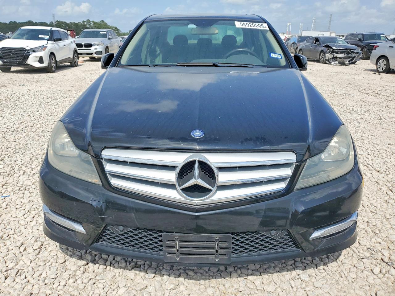 2013 Mercedes-benz C 250 Black vin: WDDGF4HB2DA769924