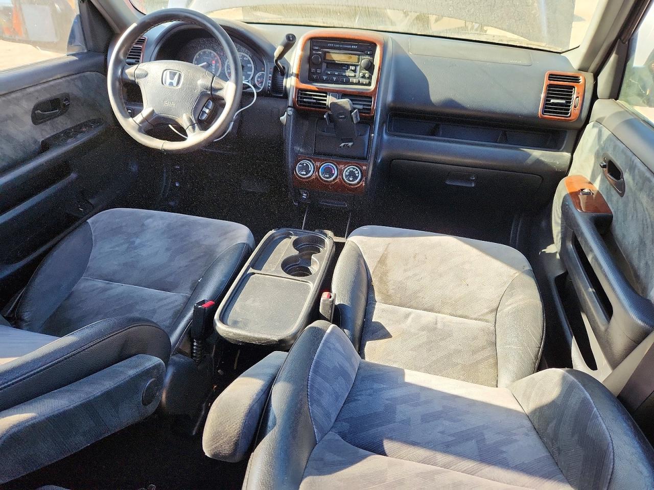 2004 Honda Cr-v Ex Blue vin: JHLRD78894C020009