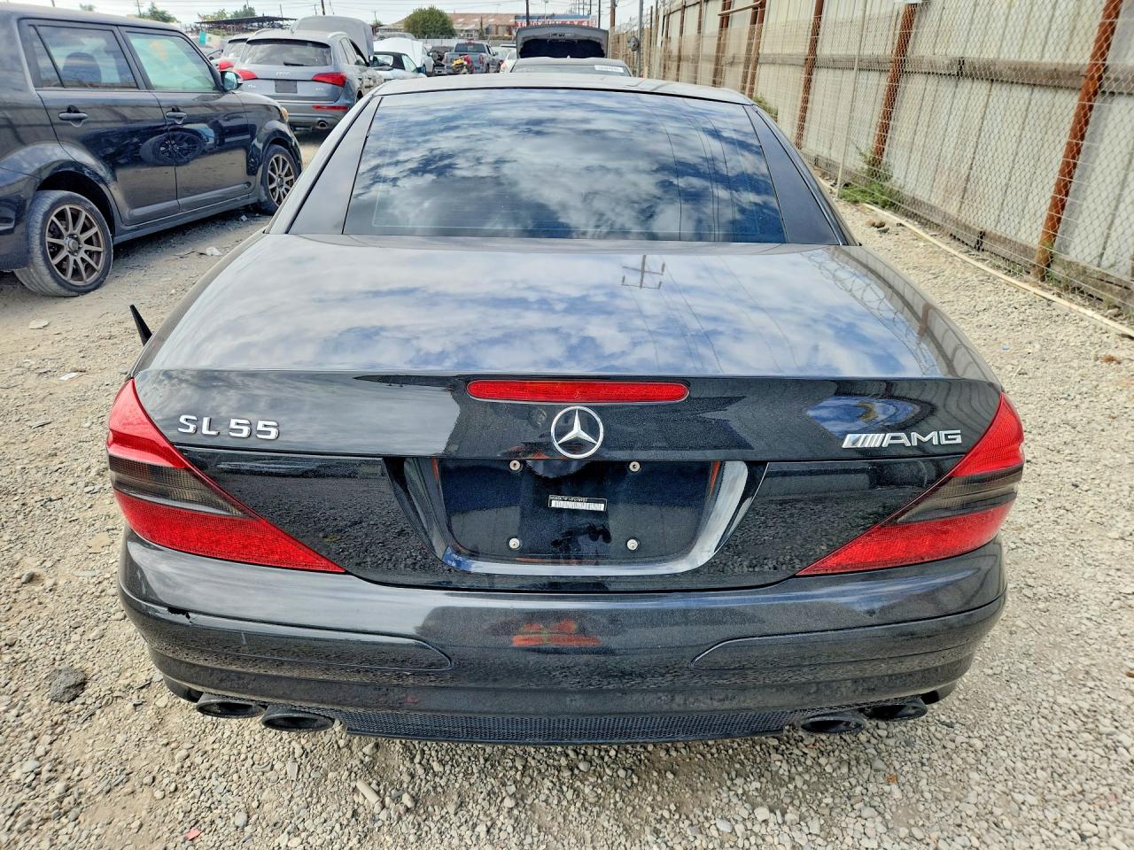 2004 Mercedes-benz Sl 55 Amg Black vin: WDBSK74F14F078959