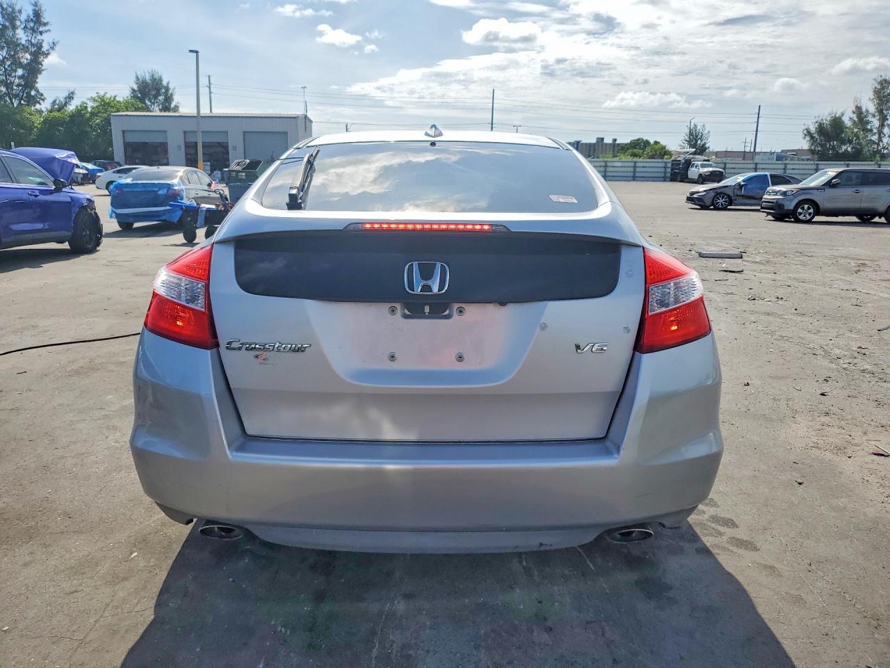 2012 Honda Crosstour Exl Silver vin: 5J6TF1H50CL000756