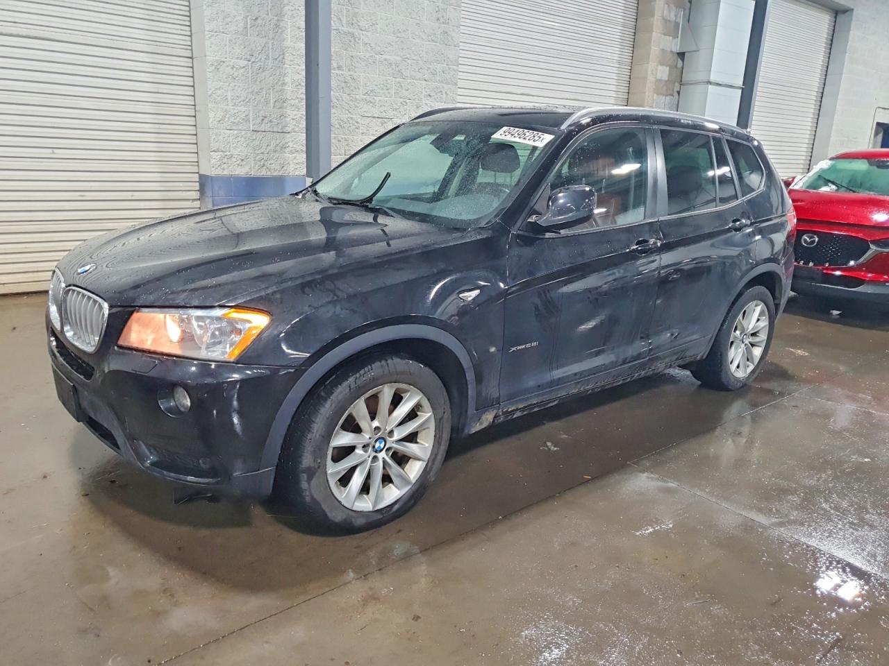 2014 Bmw X3 Black vin: 5UXWX9C58E0D43391