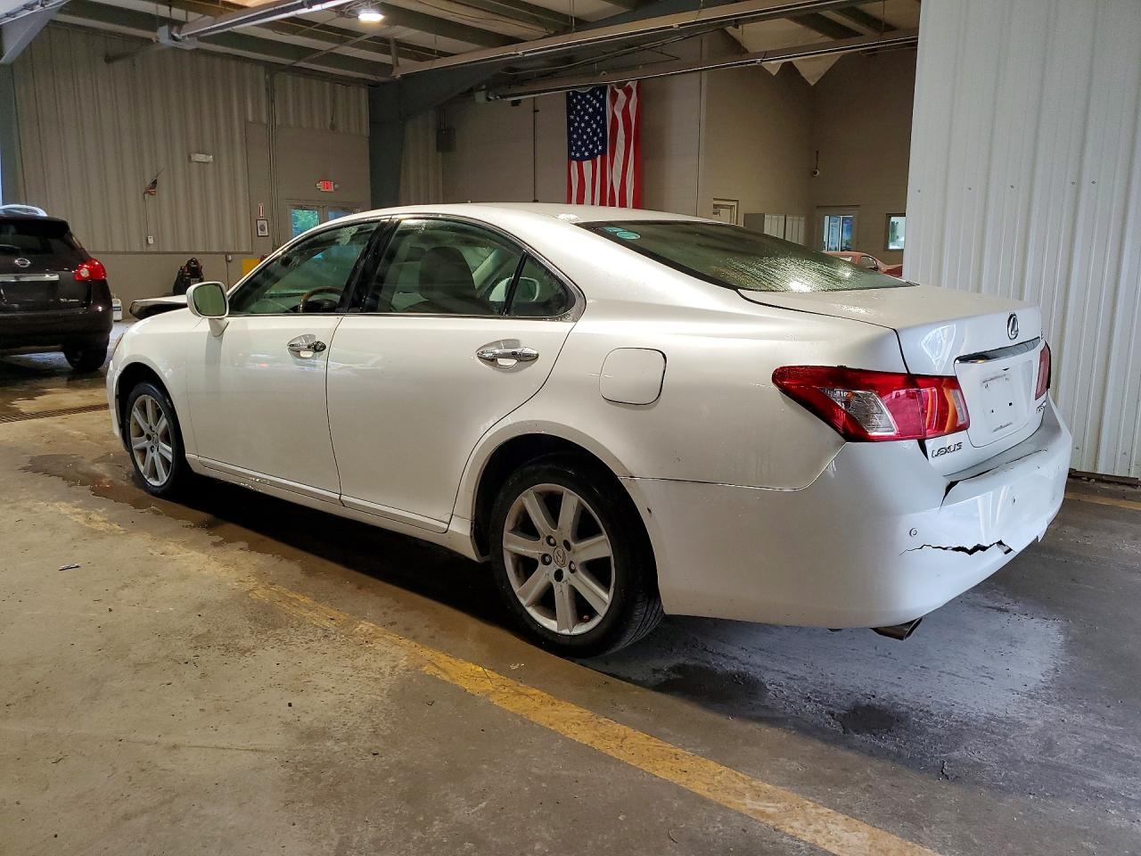2007 Lexus Es 350 White vin: JTHBJ46G672051713