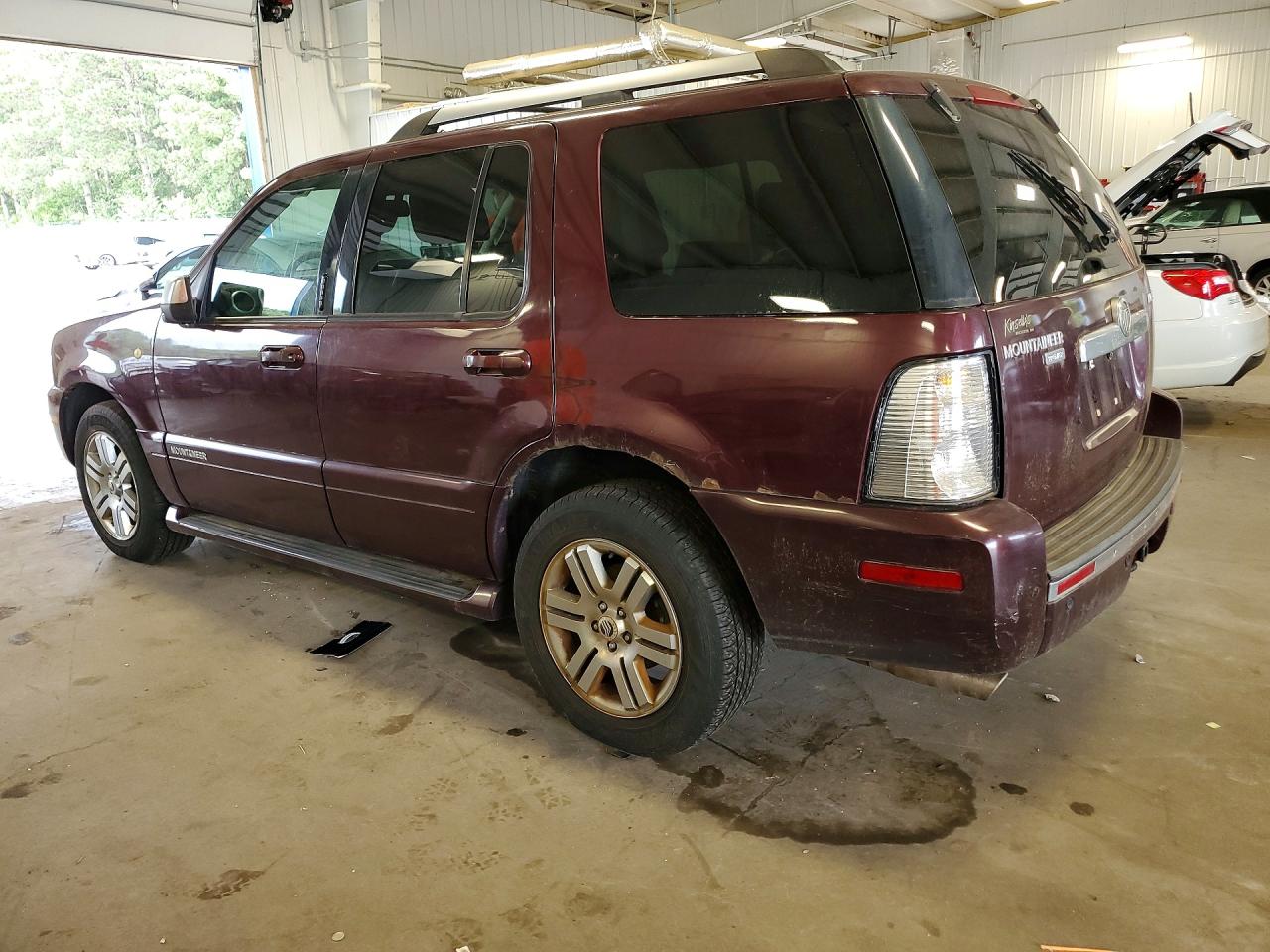 2007 Mercury Mountaineer Premier Maroon vin: 4M2EU48817UJ16025